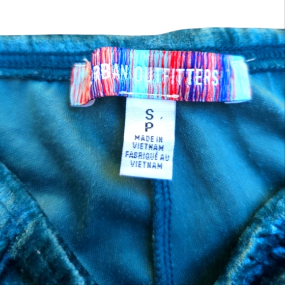 Urban Outfitters Apolonia Velvet Printed Pant, Size S - Picture 5 of 6